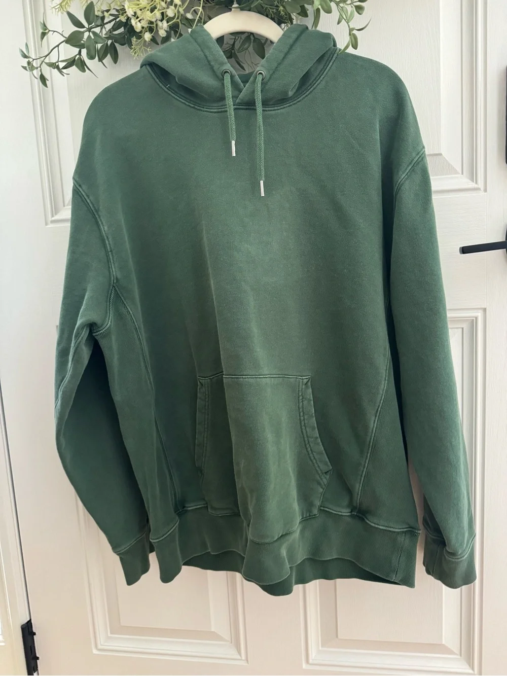 J. Crew  Vintage Green Hoodie Size L